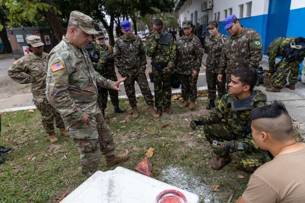 NYNG 24th and 2nd Civil Support Teams Train with Brazilian Partners