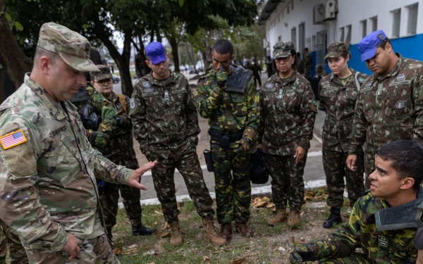 NYNG 24th and 2nd Civil Support Teams Train with Brazilian Partners