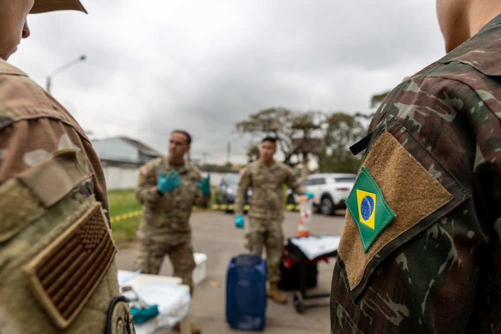 NYNG 24th and 2nd Civil Support Teams Train with Brazilian Partners