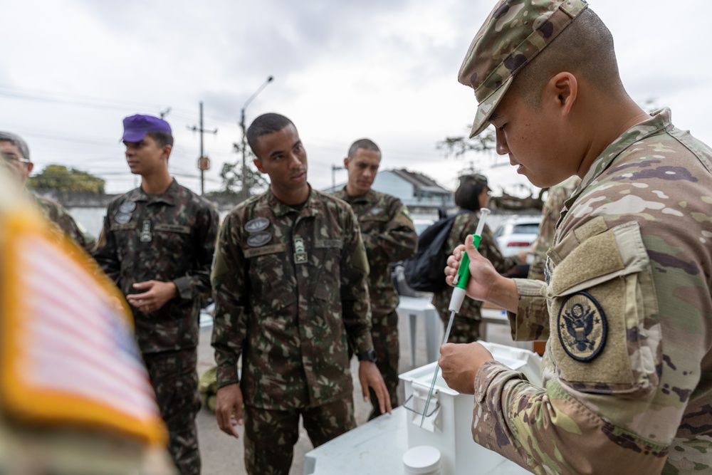 NYNG 24th and 2nd Civil Support Teams Train with Brazilian Partners