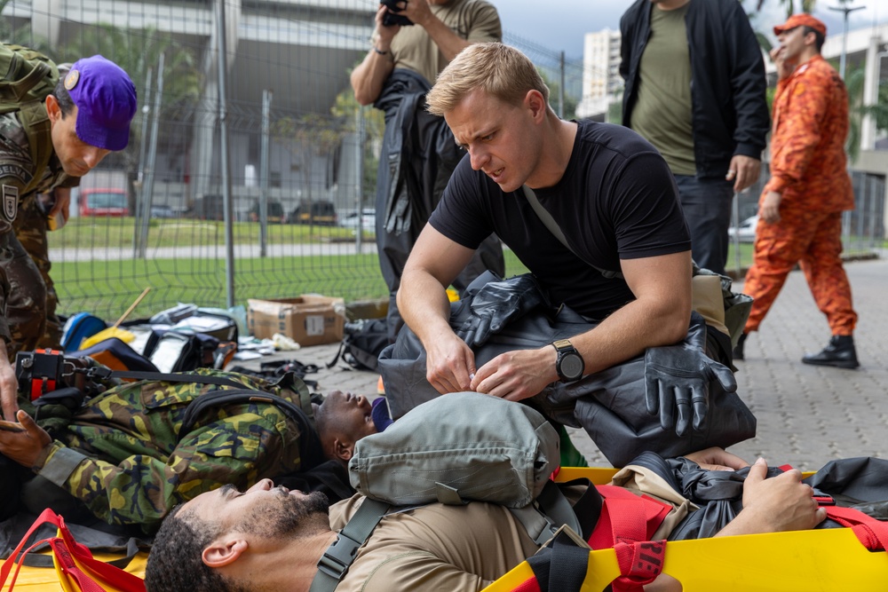 NYNG 24th and 2nd Civil Support Teams Train with Brazilian Partners during Operation Maracana