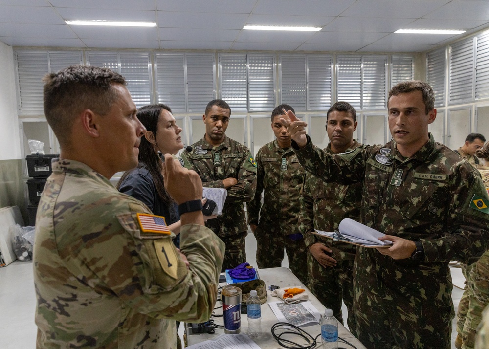 NYNG 24th and 2nd Civil Support Teams Train with Brazilian Partners