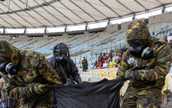 NYNG 24th and 2nd Civil Support Teams Train with Brazilian Partners during Operation Maracana