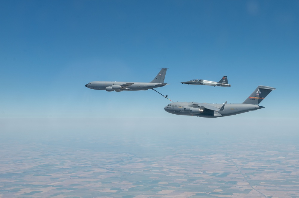 T-38C Talon's support Dude Perfect video Productions