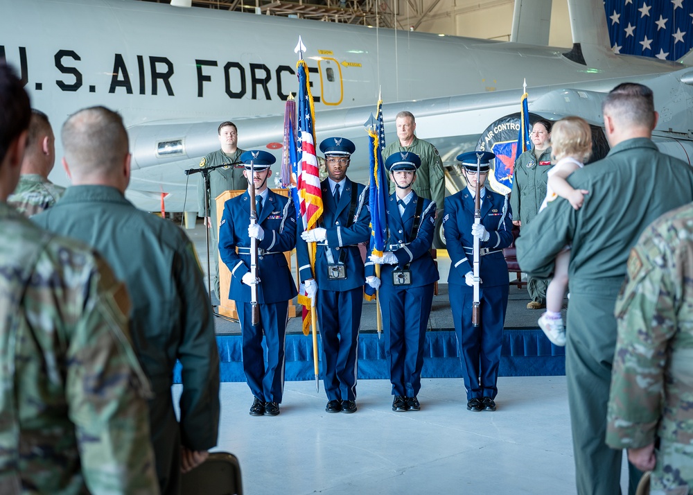 513th Air Control Group Assumption of Command Ceremony