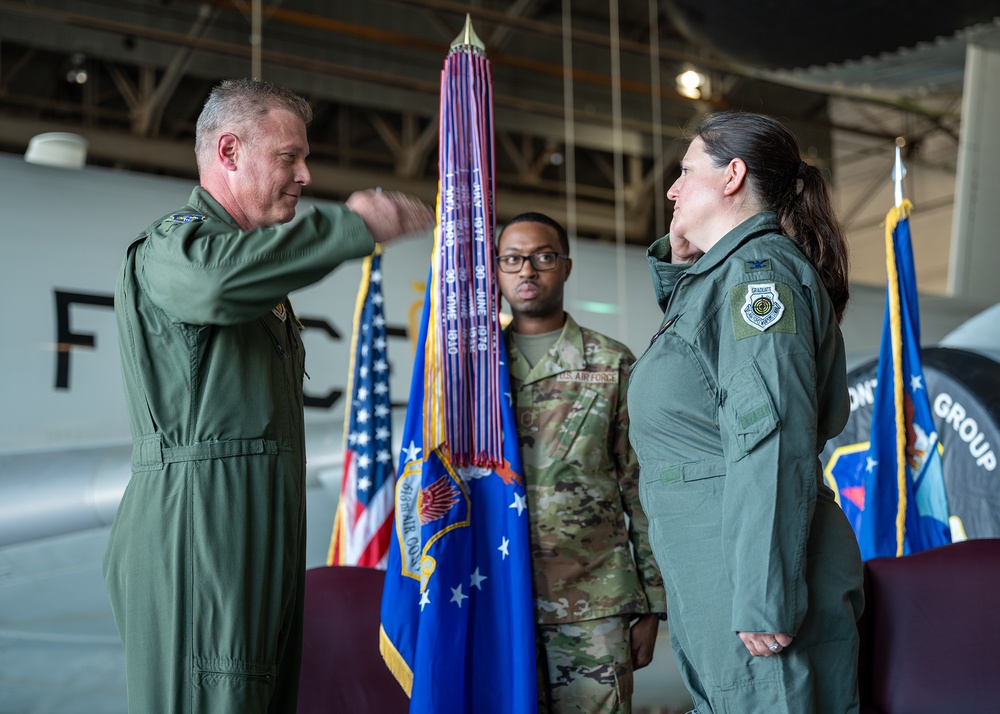 513th Air Control Group Assumption of Command Ceremony