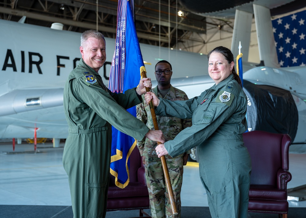 513th Air Control Group Assumption of Command Ceremony