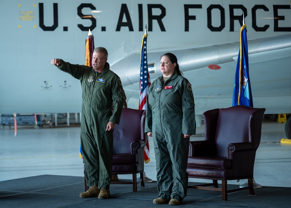 513th Air Control Group Assumption of Command Ceremony