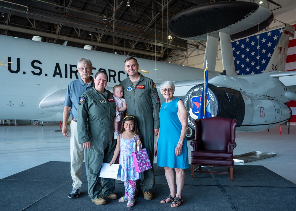 513th Air Control Group Assumption of Command Ceremony