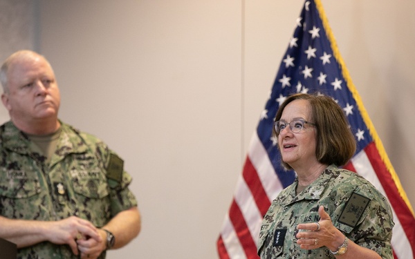 CNO, MCPON Visit NLEC