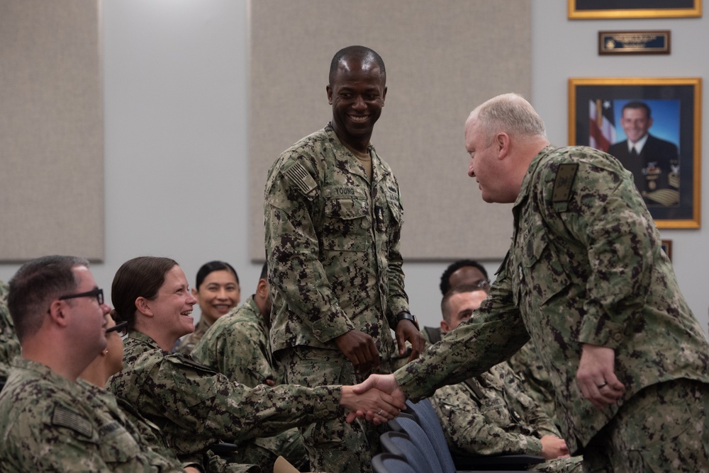 MCPON James Honea visits Naval Station Newport, R.I.