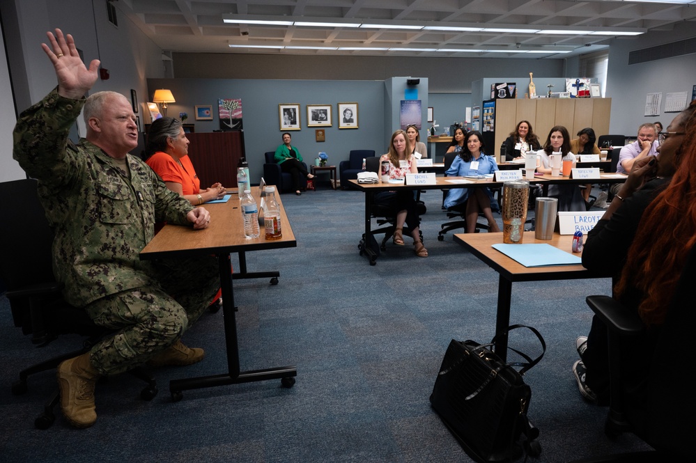 MCPON James Honea visits Newport, R.I.