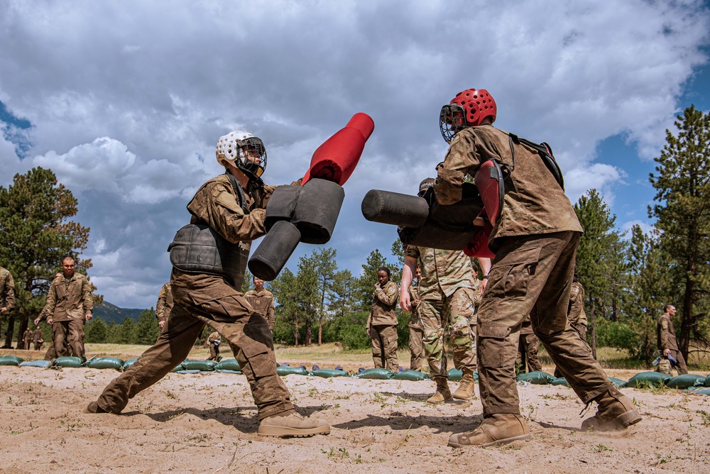 U.S. Air Force Academy BCT Class of 2028 Assault Course