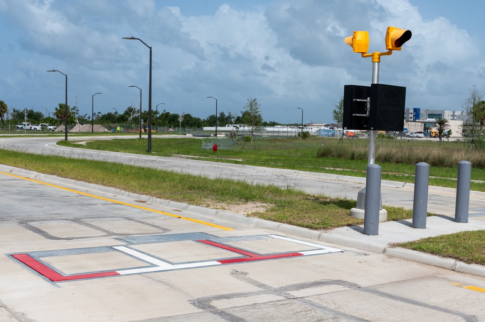 Tyndall commercial gate