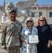 U.S. Army Maj. Gen. Todd R. Wasmund and wife Tracy Wasmund receive awards