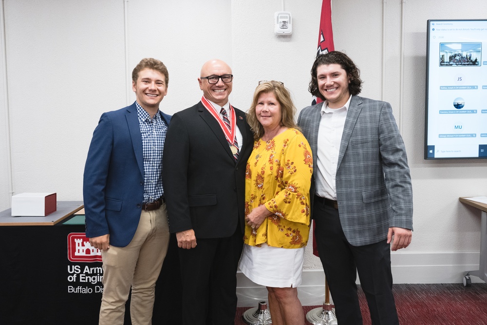 Buffalo District Leadership Recognized During Change of Command Events