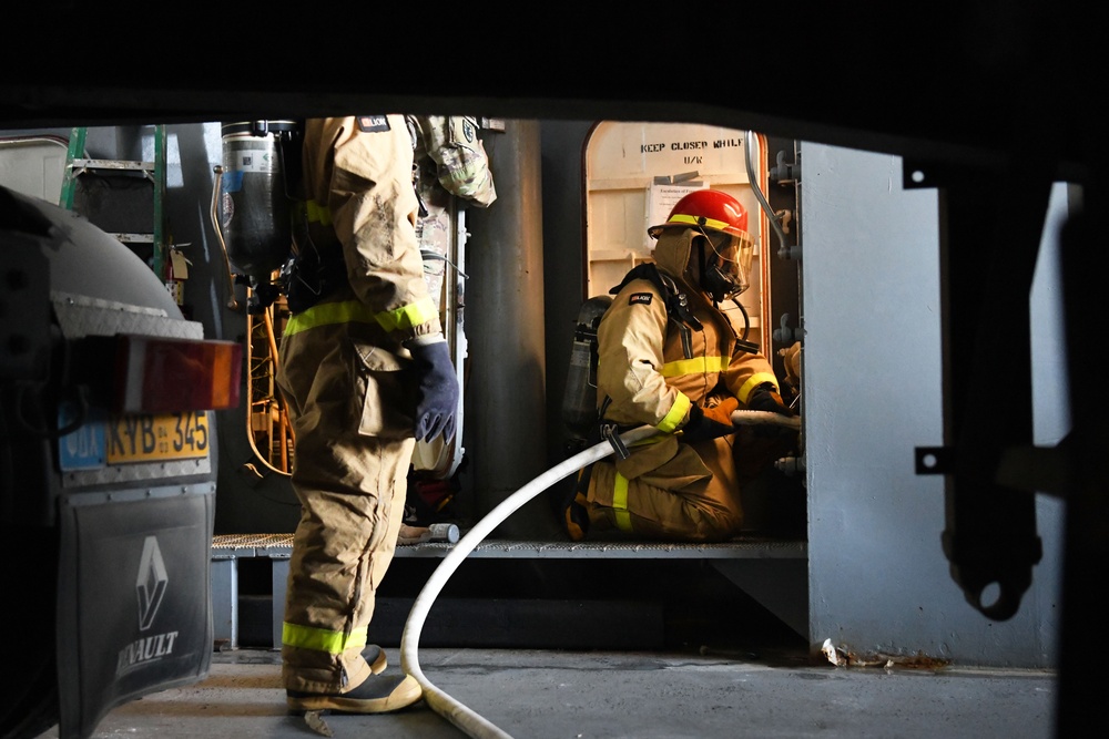 Training Conducted Aboard LSV1 During JLOTS Humanitarian Aid Mission