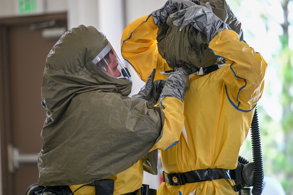 Lifesaving skills perfected during decontamination training