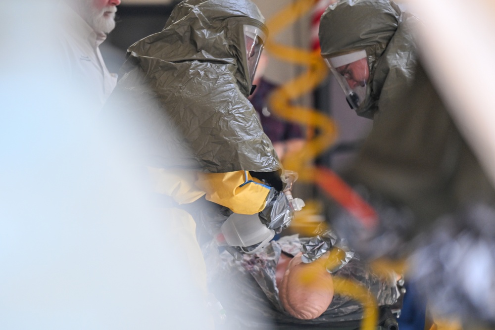 Lifesaving skills perfected during decontamination training