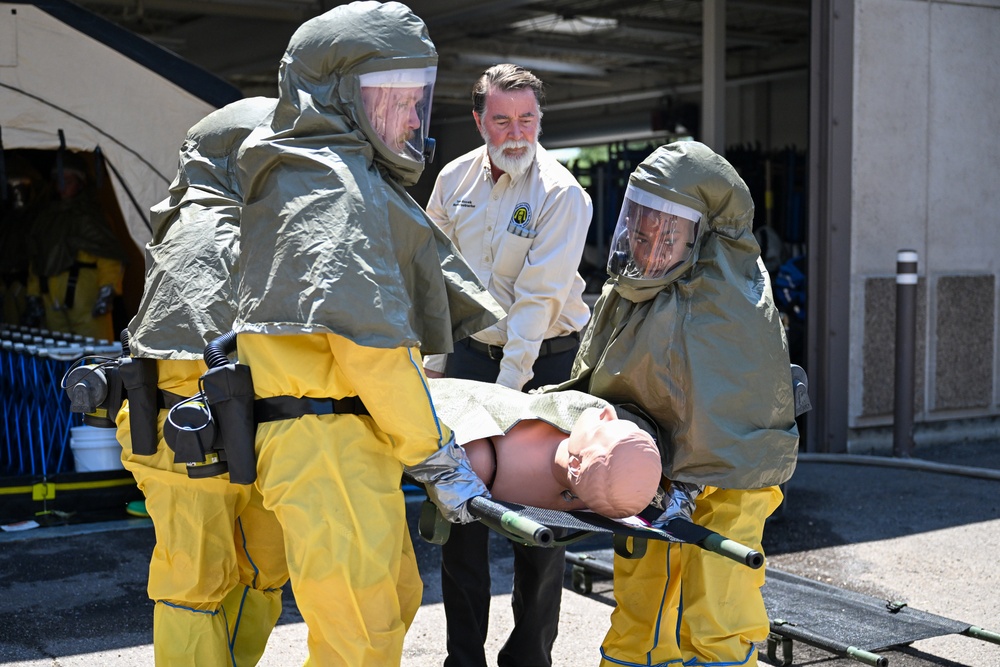 Lifesaving skills perfected during decontamination training