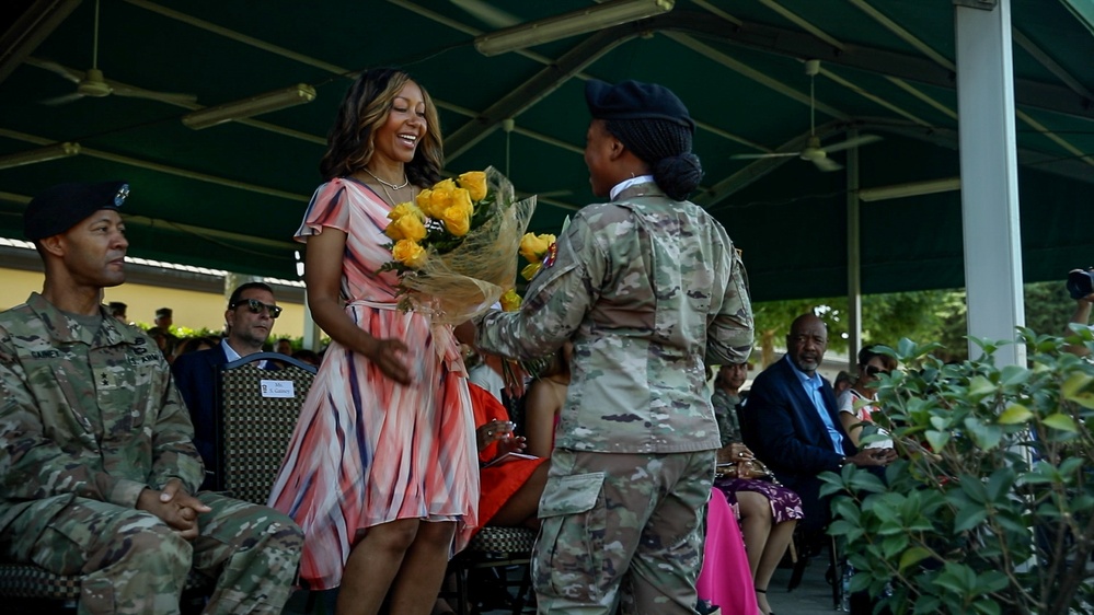 US Army Southern European Task Force, Africa (SETAF-AF) holds change of command