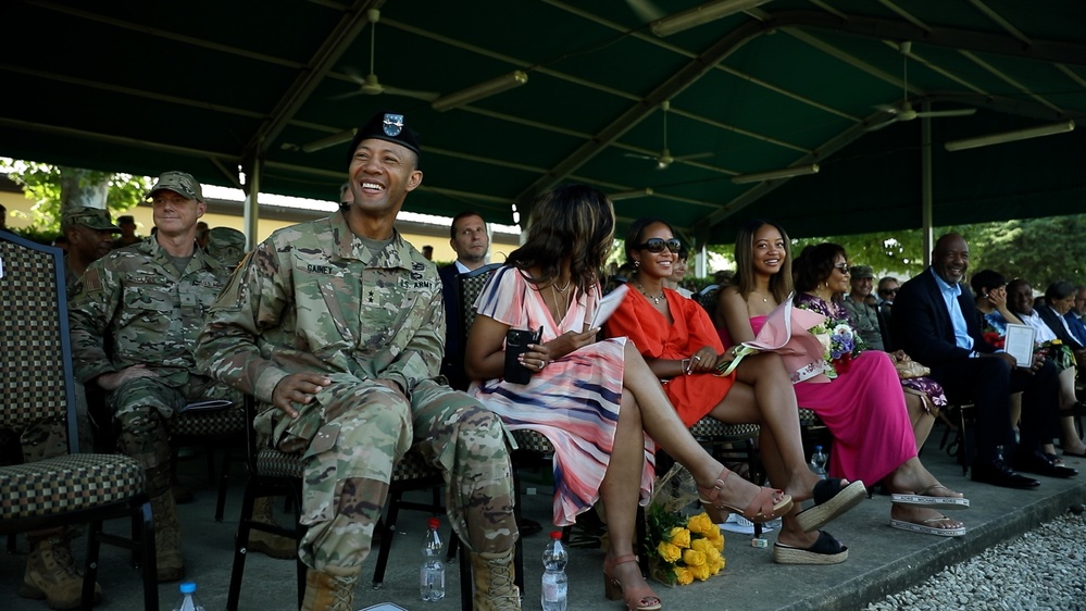 US Army Southern European Task Force, Africa (SETAF-AF) holds change of command