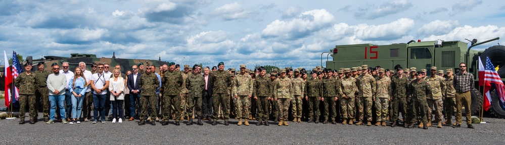 1st Cavalry Division “Cuts the Ribbon” on New Intermediate Staging Base in Poland