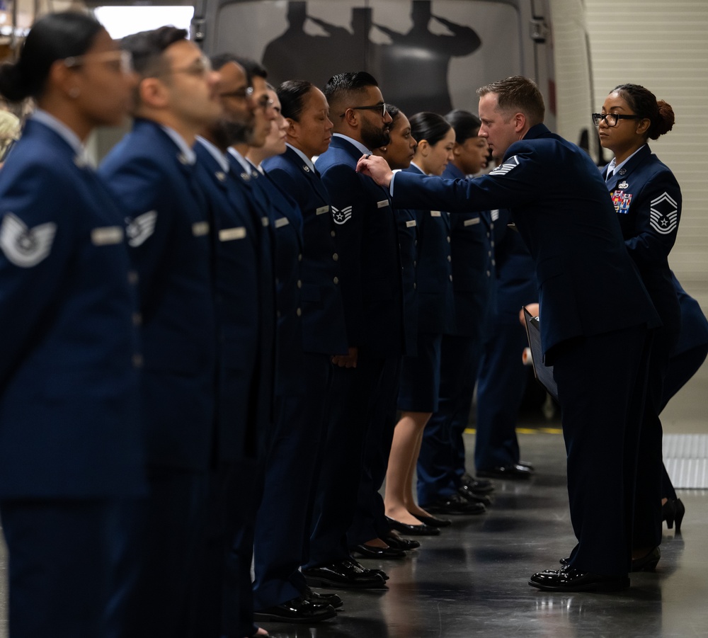 Blues inspection keep Airmen sharp at AFMAO