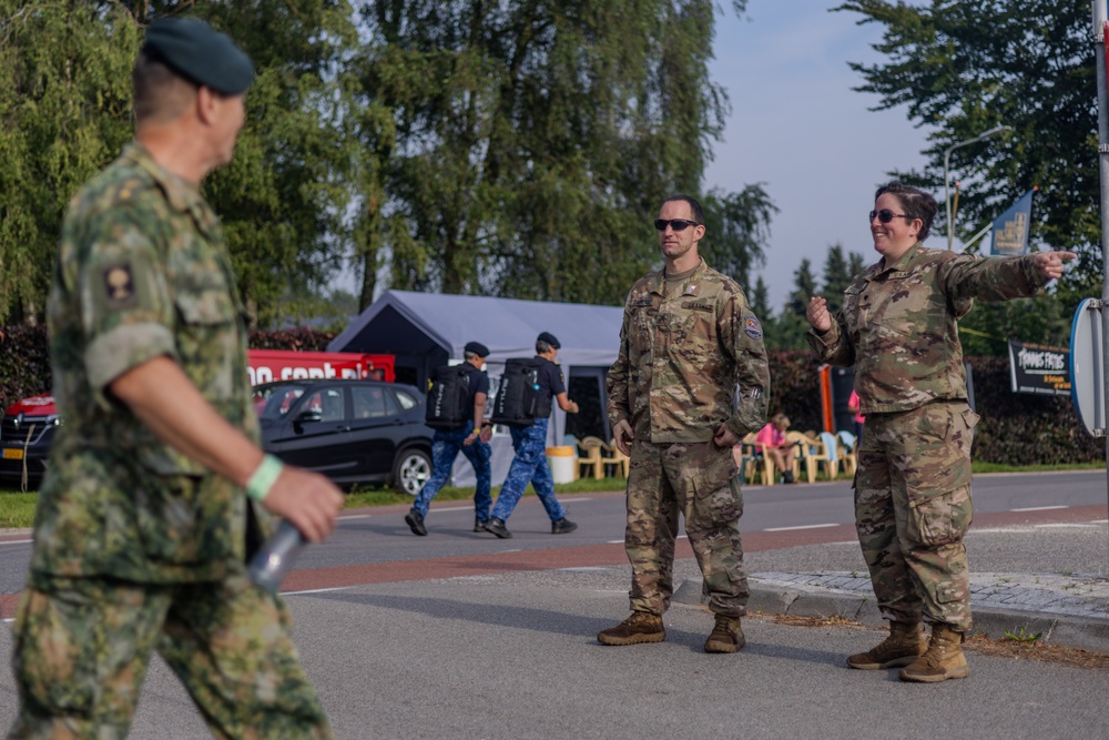 Nijmegen March: V Corps Soldiers Day 3