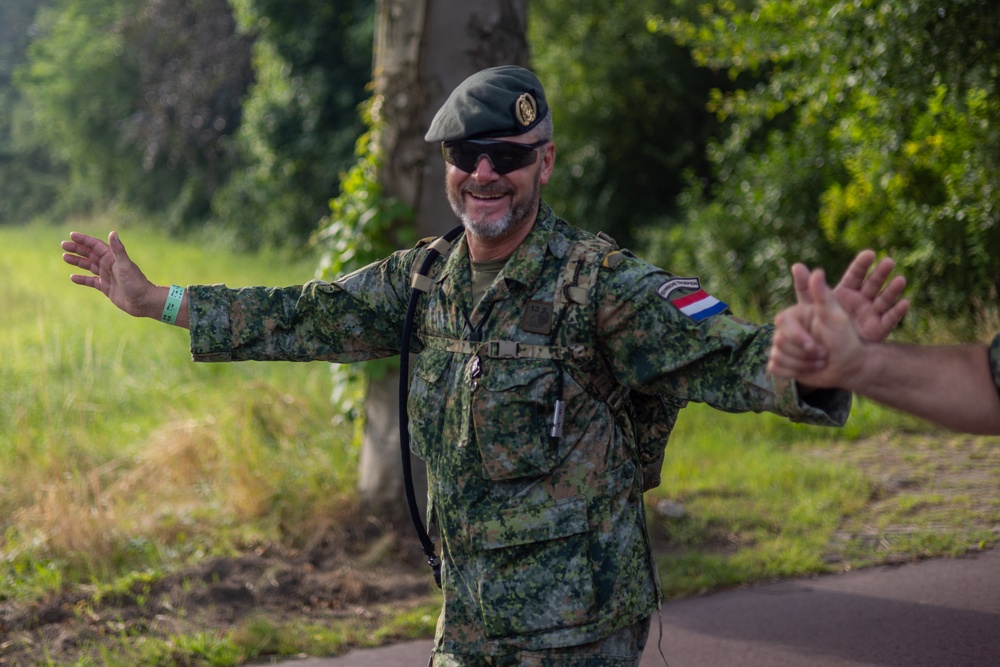 Nijmegen March: V Corps Soldiers Day 3