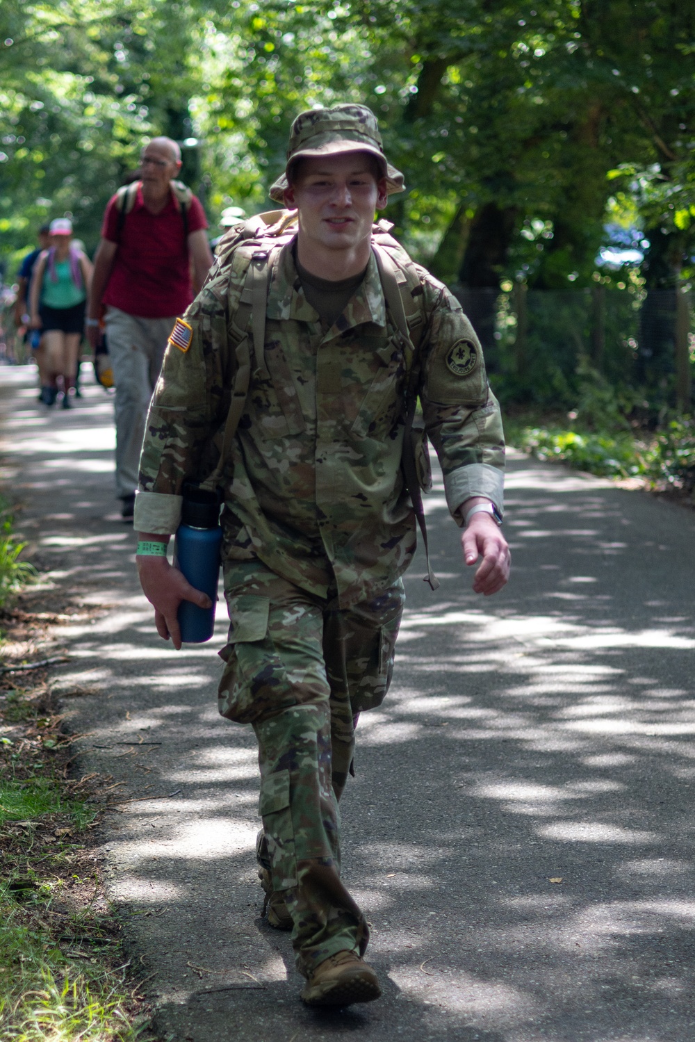 Nijmegen March: V Corps Soldiers Day 3