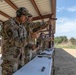 Maj. Sterling Broadhead reloads his M17 pistol