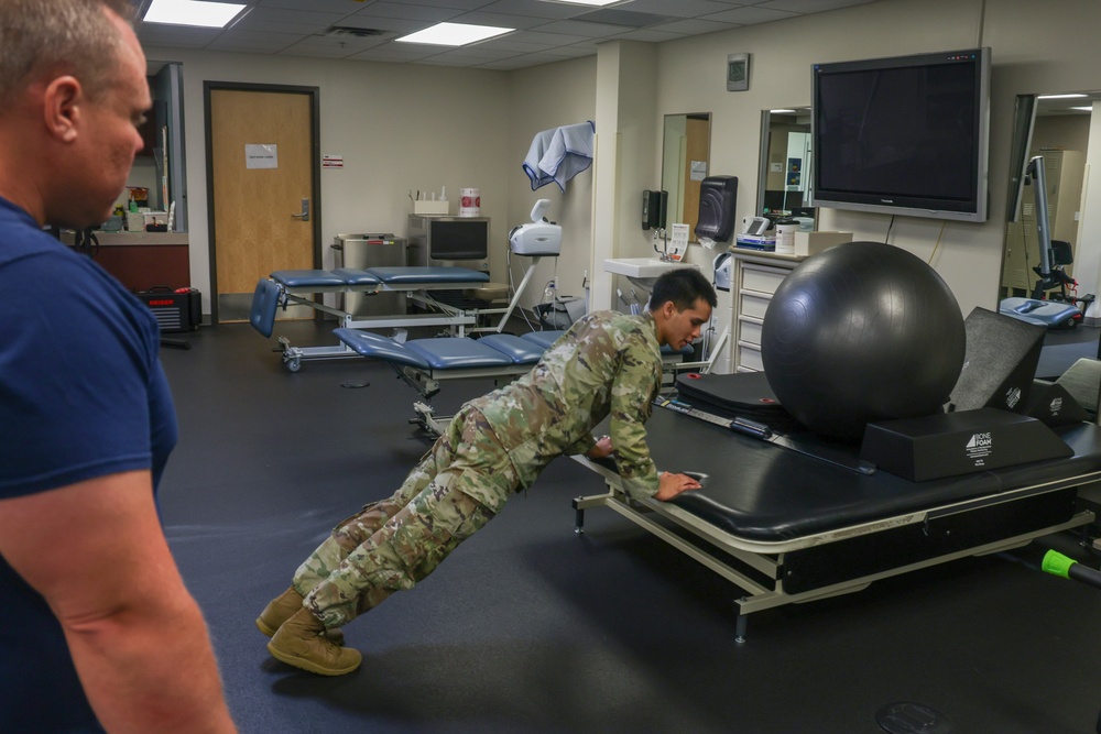 DHA Provides Manning Assist for Beale Physical Therapy Clinic