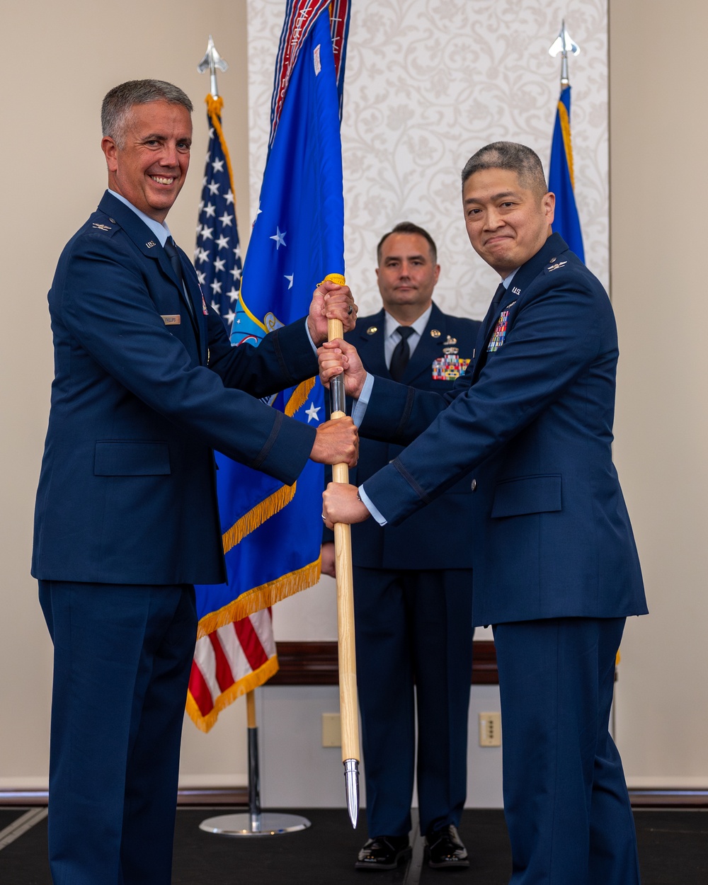 Headquarters Cyberspace Capabilities Center Change of Command