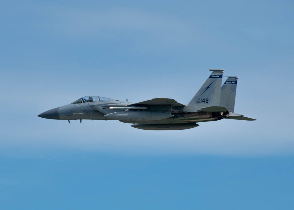 125th Fighter Wing F-15s Showcase Air Superiority