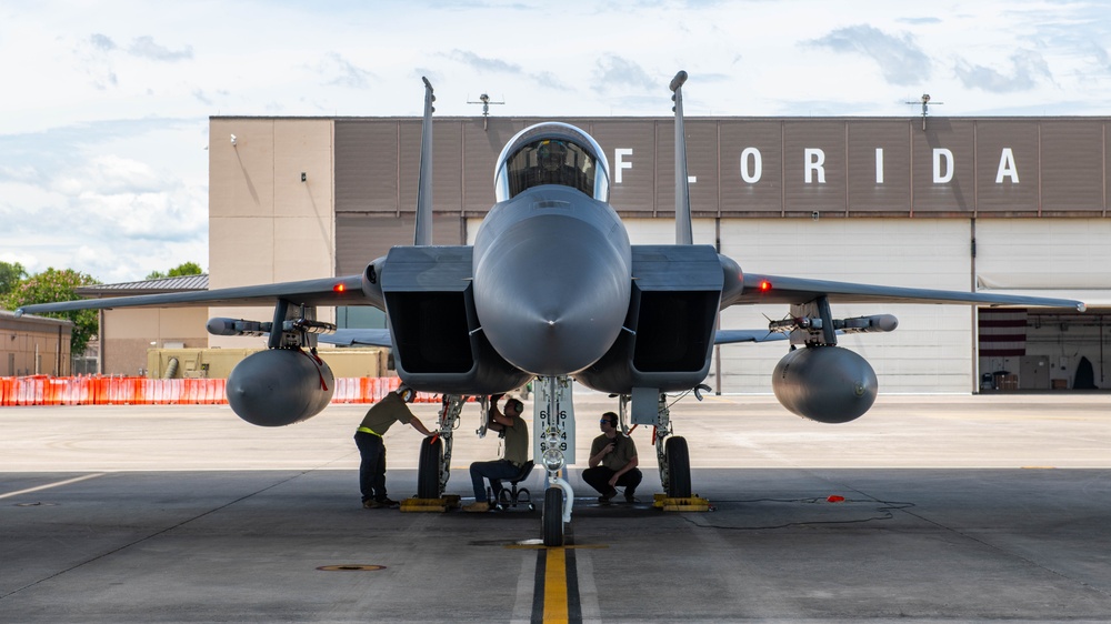 125th Fighter Wing F-15s Showcase Air Superiority