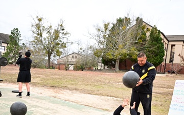 18th Field Artillery Brigade physical fitness training