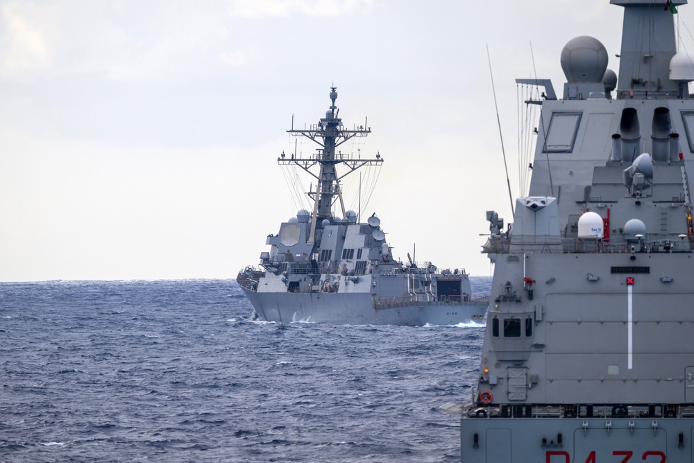 USCGC Midgett conducts submarine safety calibration during RIMPAC 2024