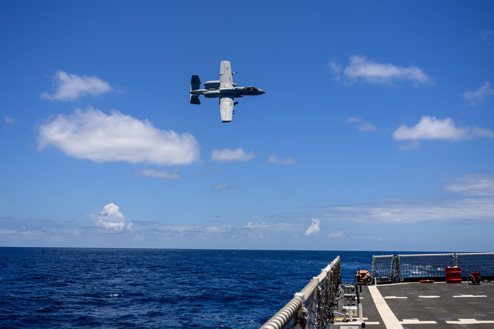 USCGC Midgett conducts air raid exercise at RIMPAC 2024