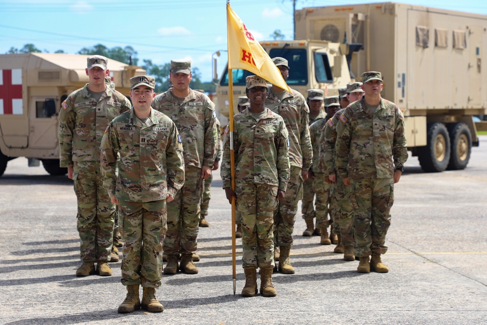 Sustainment Soldiers Host Change of Command