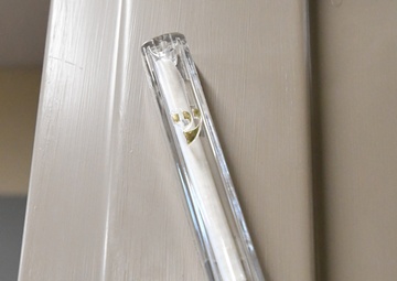 Fort Drum celebrates new Jewish sanctuary with mezuzah dedication