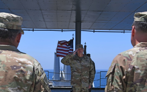 7th TB(X) Change of Command Ceremony