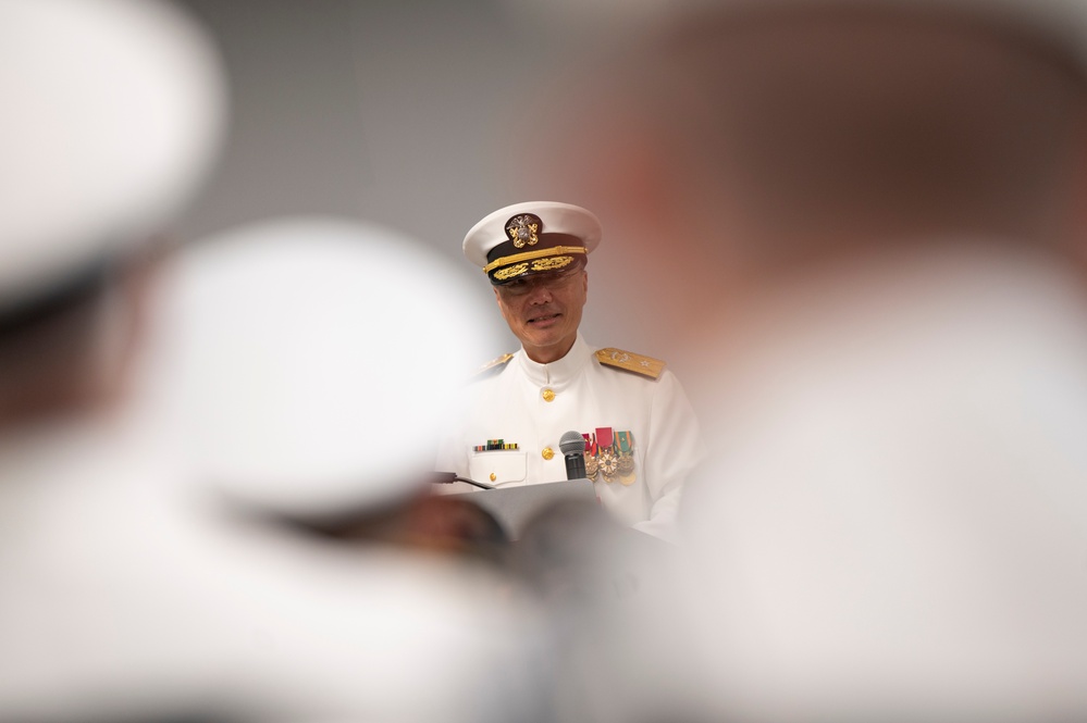 Rear Adm. Donald Sze retires after 25 years of faithful service