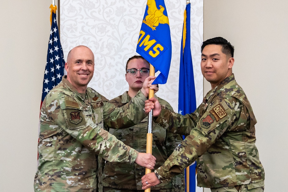 618th Air Communications Squadron Change of Command