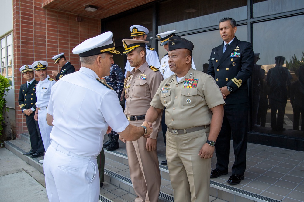 Deputy SURFPAC Speaks with International Officer Class