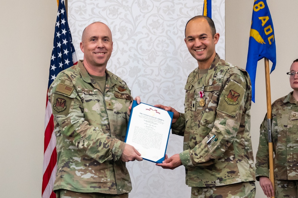 618th Air Communications Squadron Change of Command