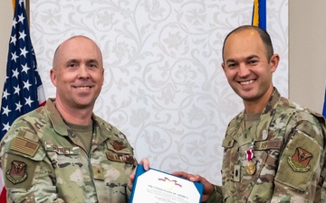 618th Air Communications Squadron Change of Command