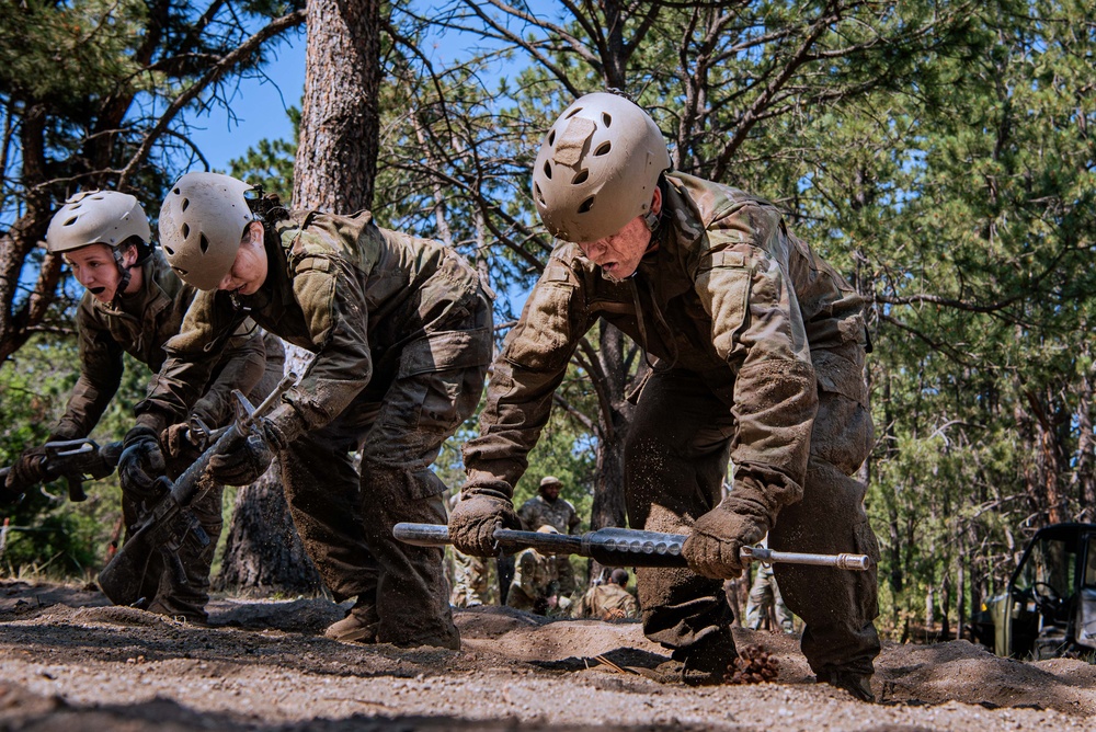 U.S. Air Force Academy BCT Class of 2028 Assault Course