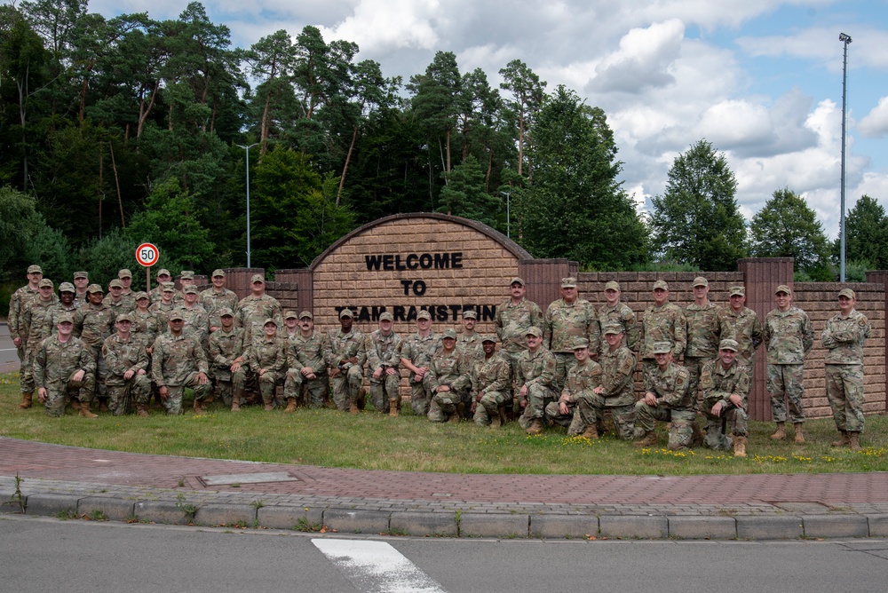 134th Communications Squadron sharpens skills at Ramstein Air Base.