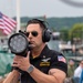 The Navy Flight Demonstration Squadron, the Blue Angels, perform in Traverse City, MI.